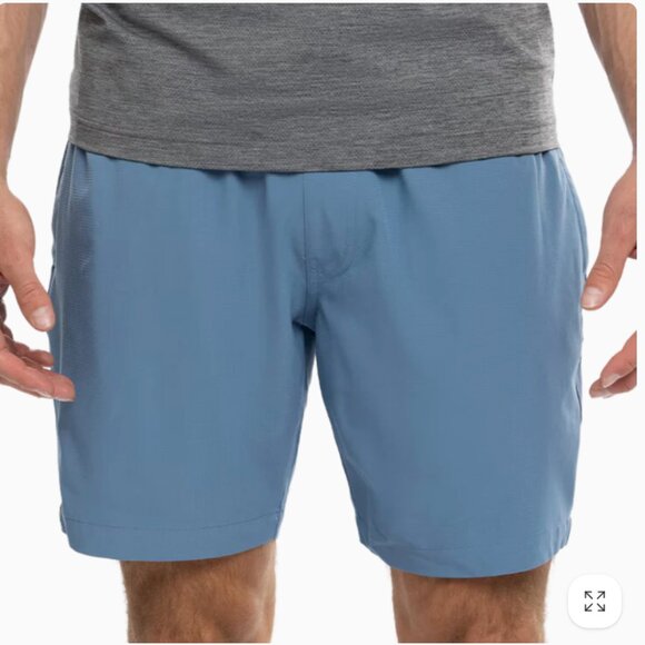 Travis Mathew Shorts Black Boarding Time 2.0 Size XL NEW  7" Inseam - Picture 3 of 10